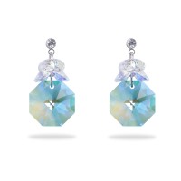 Lootkabazaar Korean Made Swarovski Drop Earring For Women (KHMSSJDES111819)